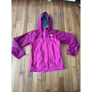 The North Face Jacket Girl's HyVent Rain Hooded Mesh Lined Size L(14/16)